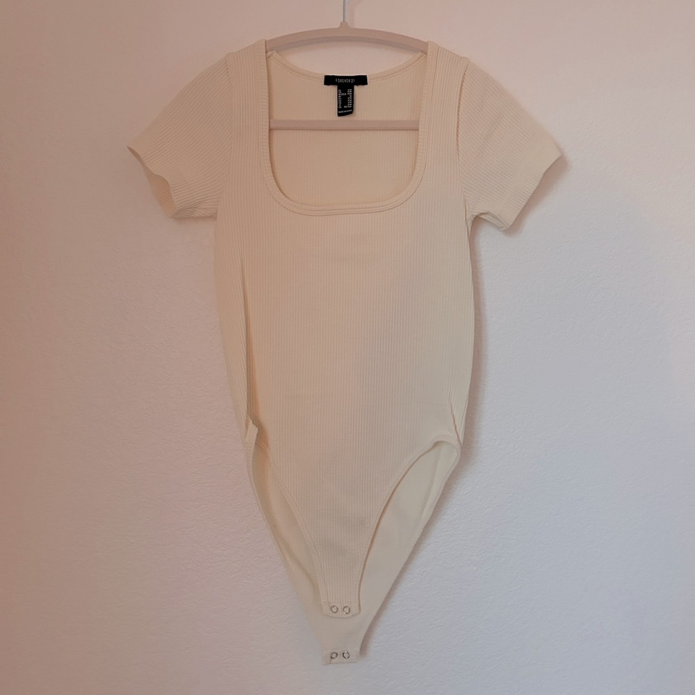 Forever 21 ribbed bodysuit
